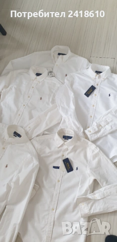 POLO Ralph Lauren Cotton Slim Fit  Mens Size L и  S НОВО ! ОРИГИНАЛ! Мъжки Ризи!, снимка 17 - Ризи - 53356002
