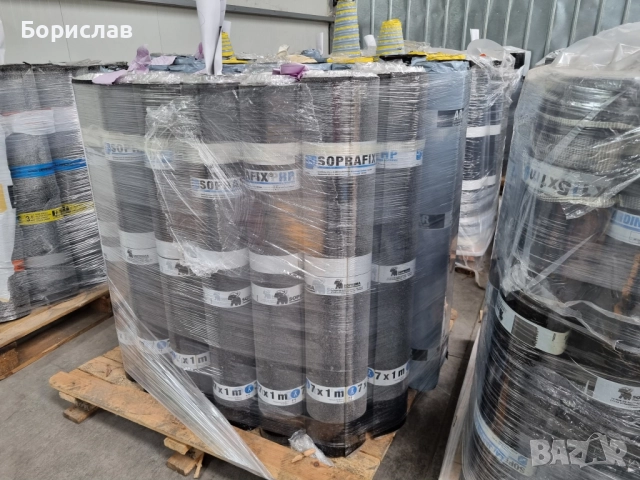 1400 ролки битумни мембрани от различни видове, снимка 11 - Строителни материали - 52649793