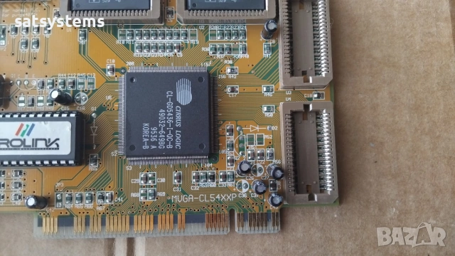 Видео карта Cirrus Logic CL-5436 ProLink/Pixelview MVGA-CL54XXP 1MB PCI, снимка 7 - Видеокарти - 54261395