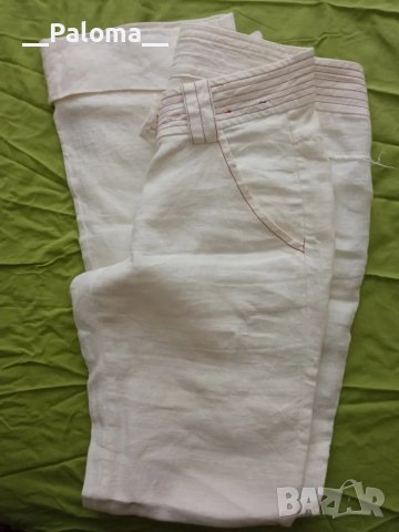 ленени панталони, снимка 5 - Къси панталони и бермуди - 50419337