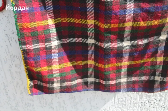 Вълнена коледарска торба , снимка 5 - Антикварни и старинни предмети - 50007173