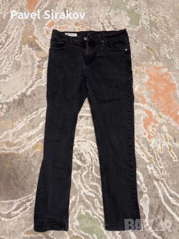 Zara Slim Fit черни дънки