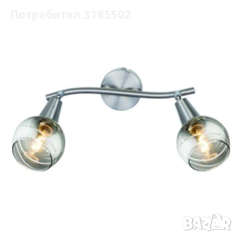 Спот Sion Smoke, E 14, 1 max 40W, снимка 3 - Лампи за таван - 51446253