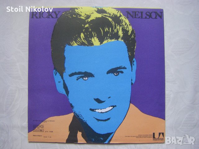 ВТА 11006 - Рики Нелсън, снимка 4 - Грамофонни плочи - 35427612