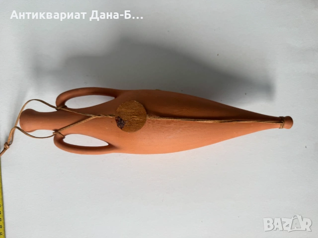 Ретро керамична амфора за вино/зехтин – Битова керамика, Сувенир от Гърция