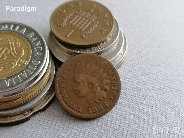 Монета - САЩ - 1 цент | 1883г., снимка 2 - Нумизматика и бонистика - 36548519