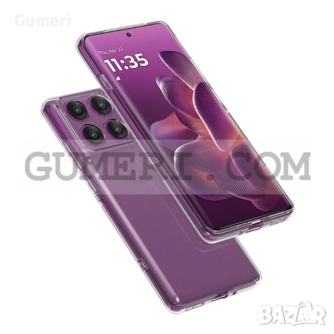 Силиконов Гръб със Защита за Камерата за Motorola Edge 60 Pro, снимка 3 - Калъфи, кейсове - 53259213