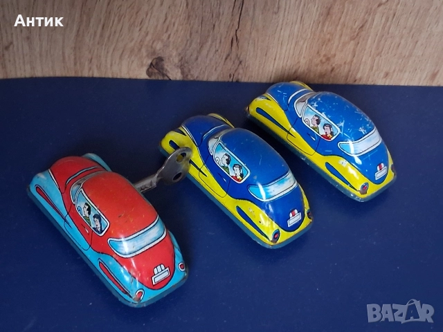 Лот Стари Метални Механични Играчки от Соца, снимка 5 - Колекции - 52749952