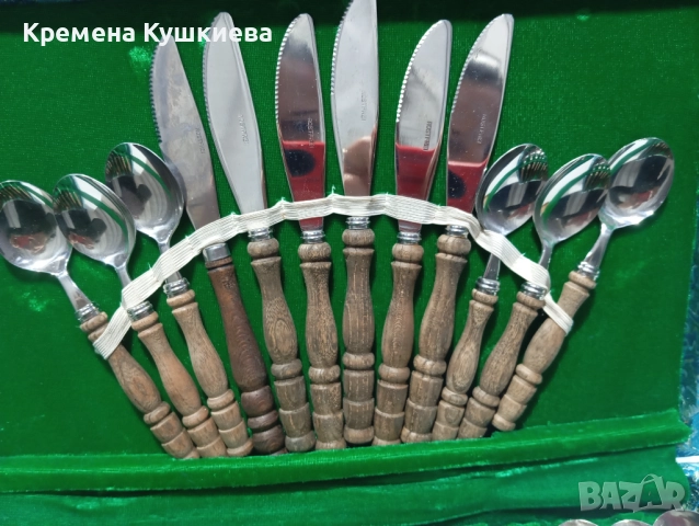 К-т прибори за хранене винтидж стари , снимка 2 - Прибори за хранене, готвене и сервиране - 52446725