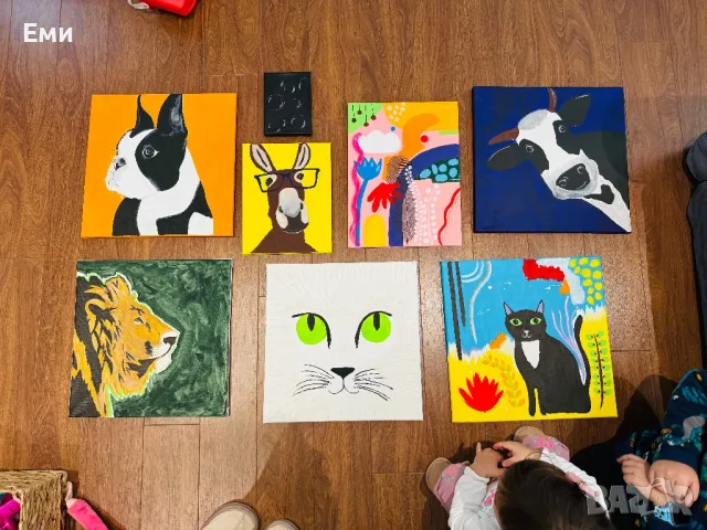 Картина на платно 40х40, снимка 2 - Картини - 36198861