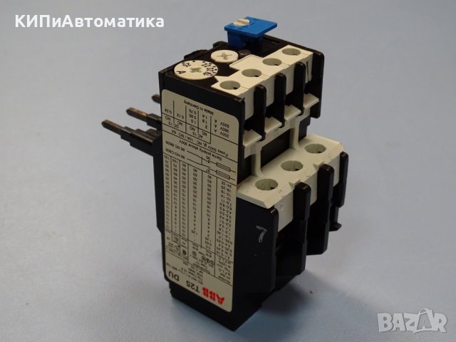 термично реле ABB T25 DU 25A thermal relay, снимка 2 - Резервни части за машини - 37513250
