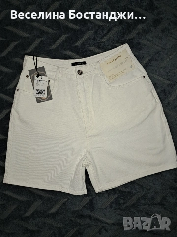 Къси дънкови панталони 29 номер Pause, снимка 2 - Панталони - 54365164