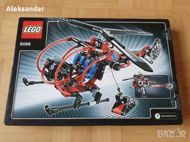 LEGO TECHNIK 8068 - Rescue Helicopter Лего техник, снимка 2 - Конструктори - 36775475