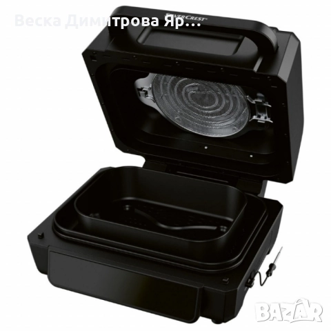 Уред 2 в 1 SilverCrest Air Fryer with Grill – хрупкаво, вкусно и без мазнина, снимка 11 - Мултикукъри - 51816555