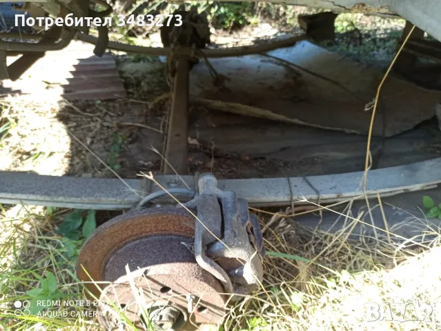 Заден мост Фиат Дукато, снимка 2 - Части - 47630603