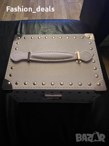 Нова голяма кутия за бижута Калъф за съхранение на пръстени обеци гривни органайзер за пътуване, снимка 9 - Други - 38616742