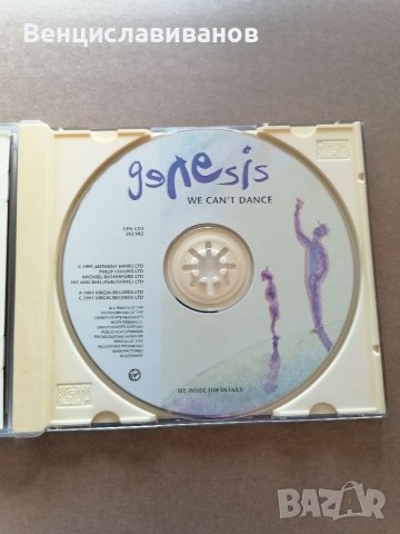 GENESIS-we can't dance / ОРИГИНАЛЕН диск , снимка 3 - CD дискове - 39913487