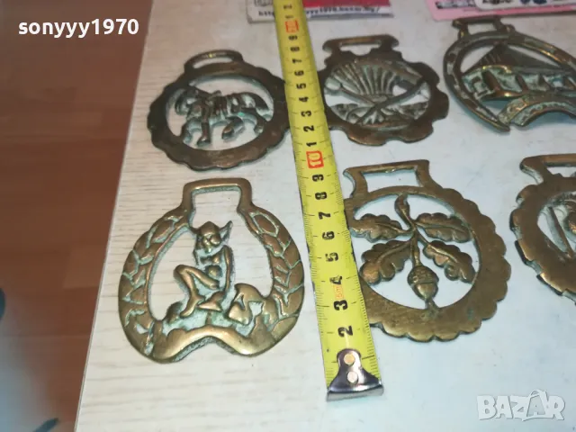 МЕД МЕСИНГОВИ ФИГУРИ ЕЛЕМЕНТИ 25ЛВ ЗА БРОЙ 0511240936, снимка 5 - Антикварни и старинни предмети - 47845420