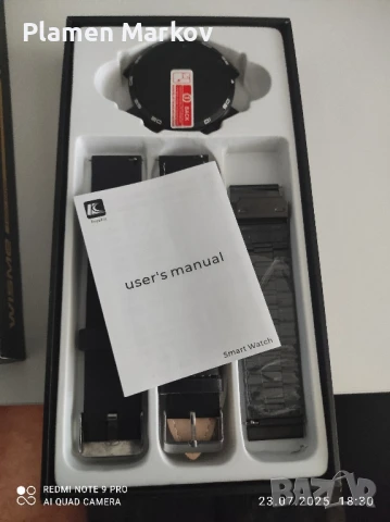 Мъжки смарт часовник SMART WS 26 , снимка 5 - Мъжки - 51120256