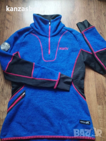 Swix Warm Racex Midlayer Wmns - дамско поларено горнище Л, снимка 6 - Спортни екипи - 52995083