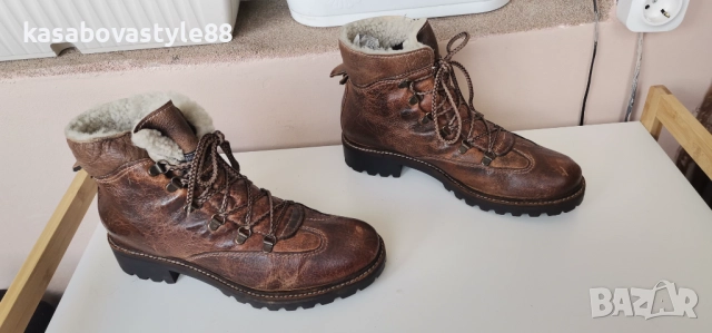 Ботуши Manas Design 41 н. Естесвена кожа , снимка 8 - Дамски ботуши - 52127246