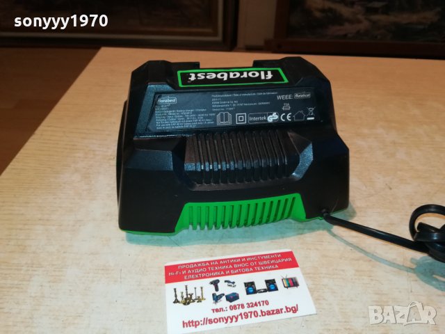 florabest 36v/3amp charger-MADE IN GERMANY 1509211901, снимка 2 - Винтоверти - 34145315