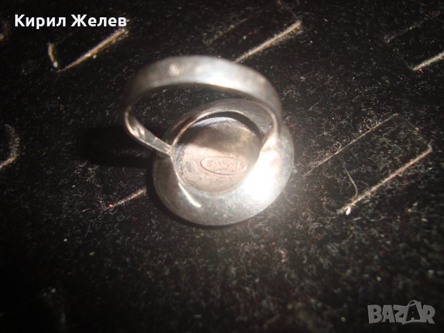 NIKOL@S 925 НИКОЛАС СРЕБЪРЕН АВТОРСКИ АРТ ДИЗАЙНЕРСКИ МАРКОВ ПРЪСТЕН СРЕБРО 925 УНИКАТ 17632, снимка 9 - Пръстени - 31557207