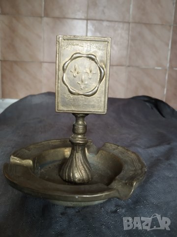 бароков пепелник с кибритник