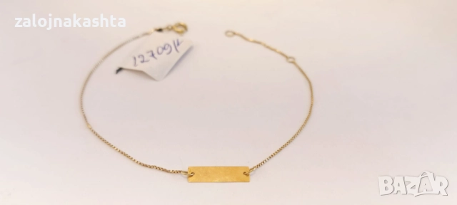 Златна гривна-0,56гр/14кр