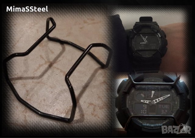 Casio G-shock 100-110-120 series Anti scratch Guard Bumper Protector, снимка 4 - Мъжки - 31171779