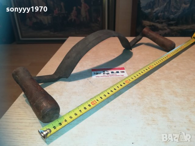 стар античен инструмент 50см 1902211001, снимка 2 - Колекции - 31872286