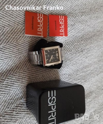 Esprit уникален и стилен дизайн елегантен часовник, снимка 2 - Мъжки - 35444811