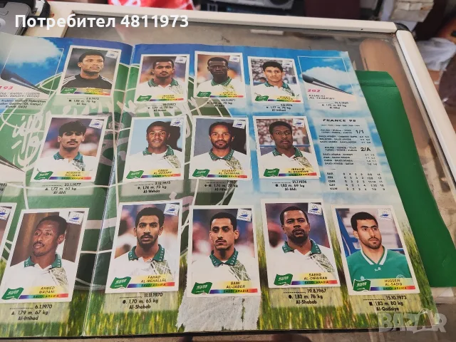 Албум Панини panini world cup 1998 г, снимка 2 - Колекции - 55884376