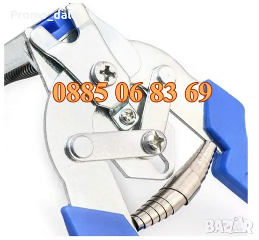 Клещи за връзване на тел, за ограда, желязо, мрежа, клетки за животни, с магазин + 600 скоби, снимка 7 - Клещи - 49120335