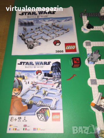  Лего настолна игра - Lego 3866 - Star Wars Battle of Hoth - Битката за Хот, снимка 3 - Настолни игри - 42748731