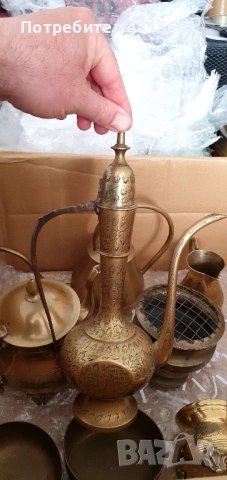 Антикварни месингови съдове и предмети с ювелирна и декоративна стойност , снимка 7 - Други ценни предмети - 54201086