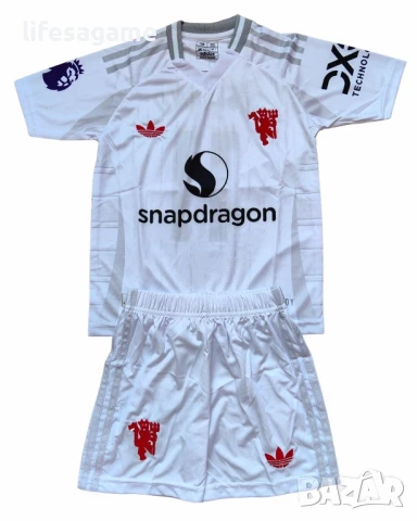 Детски футболен екип Манчестър Юнайтед Расмус Хойлунд Manchester United комплект, снимка 2 - Детски комплекти - 51132197