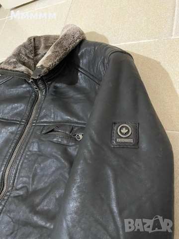 Мъжко яке Redpoint естествена кожа L, снимка 5 - Якета - 53190655