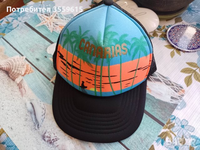 шапка с козирка от Канарските острови, снимка 4 - Шапки - 40464429
