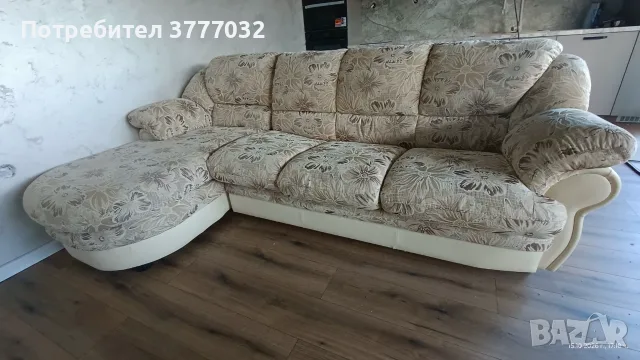 Продавам ъглов диван , снимка 2 - Дивани и мека мебел - 56523537