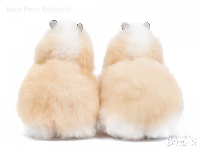  Усмихната алпака – малка, 23 см, Vanilla Swirl, снимка 4 - Плюшени играчки - 37101712