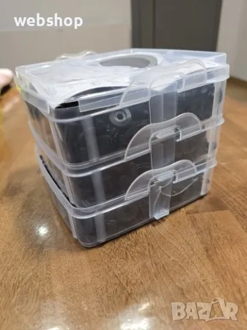 Комплект от 620 части, скоби, щипки и пластмасови щифтове за фиксиране на кола, снимка 4 - Аксесоари и консумативи - 49720328