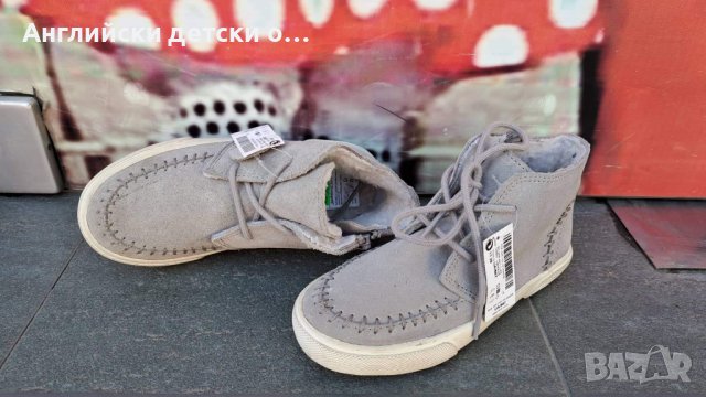 Английски детски кецове естествен велур-NEXT , снимка 3 - Детски маратонки - 38451788