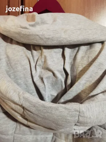 Пухкаво памучно трикотажно яке, снимка 3 - Якета - 50025756