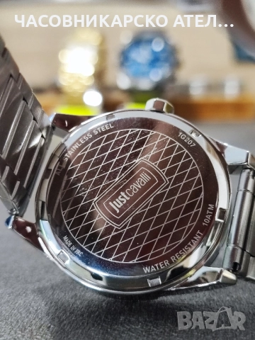 Мъжки кварцов часовник JUST CAVALLI , снимка 2 - Мъжки - 51574945