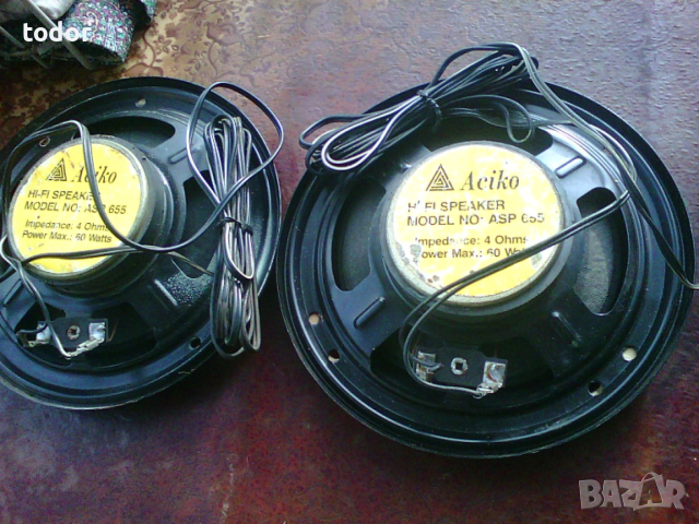 продавам тонколонки за кола ачико-2бр.