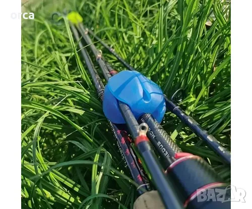 Силиконов държач за въдица Rod Egg Yellow – удобен, безопасен транспорт, снимка 3 - Такъми - 47715265