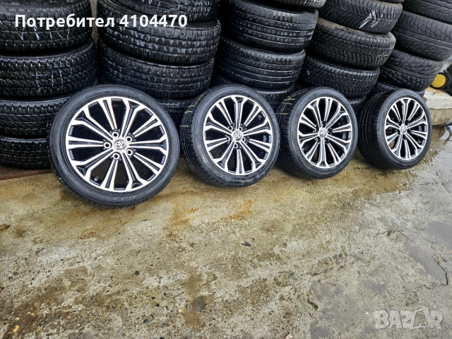 Джанти Тойота 17" 5х114,3 , снимка 2 - Гуми и джанти - 54216348