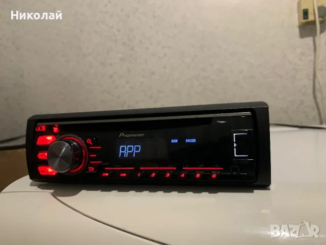 Авто Cd Pioneer Bluetooth , снимка 2 - Аксесоари и консумативи - 48374054