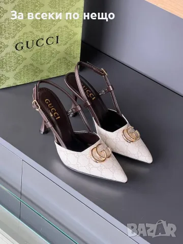 Gucci Дамски Сандали На Ток Гучи - Различни Цветове Код E111